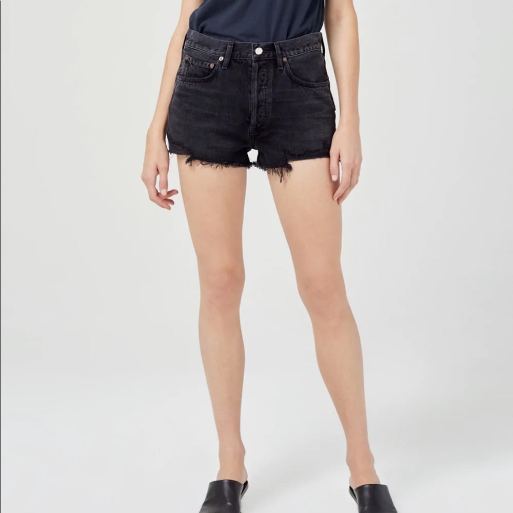 AGOLDE Parker vintage cut off short